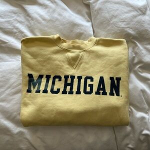 Michigan Crew Neck Sweatshirt